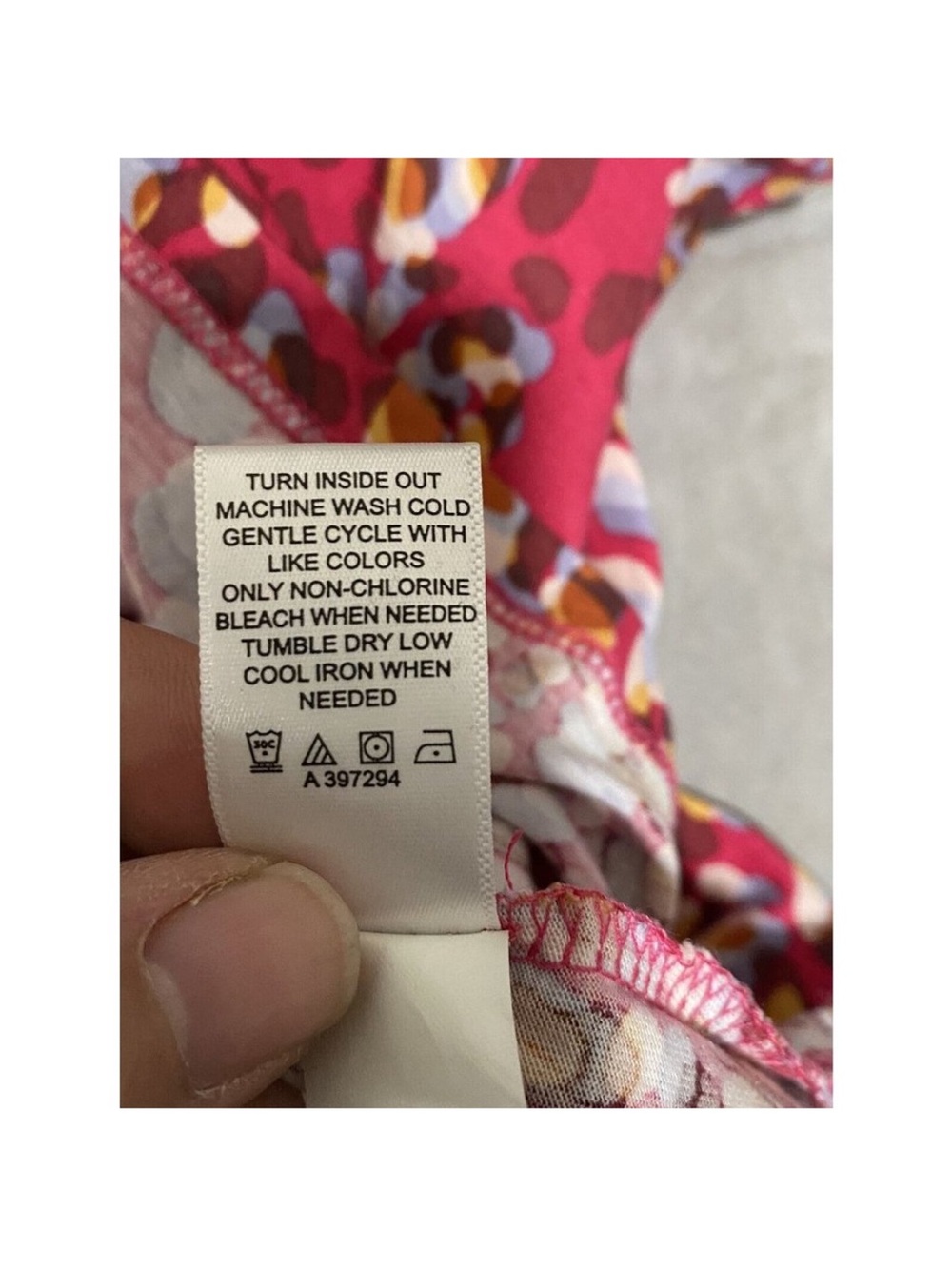LOGO by Lori Goldstein Pink Floral Short-Sleeve Midi Dress - Picture 5 of 5